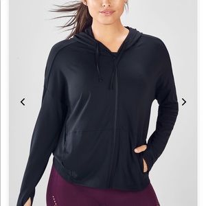 NWT Fabletics Kyla Oversized Full Zip Hoodie